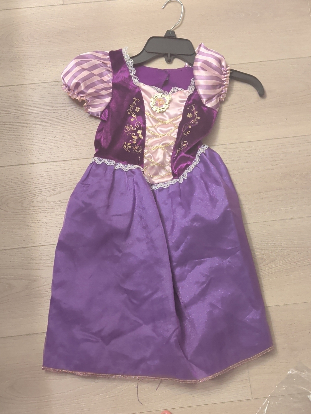 Purple and Pink Girls' Princess Costume Dress